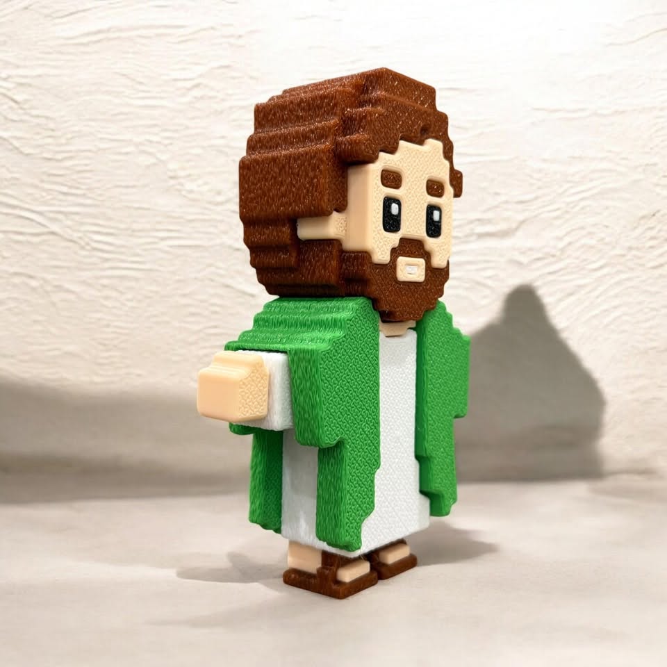 Saint Joseph 3D Block